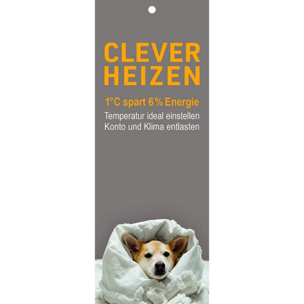 Energiespar Thermometer Karte