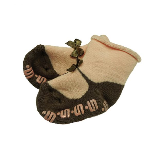 Babysocken Frottee mit Logo