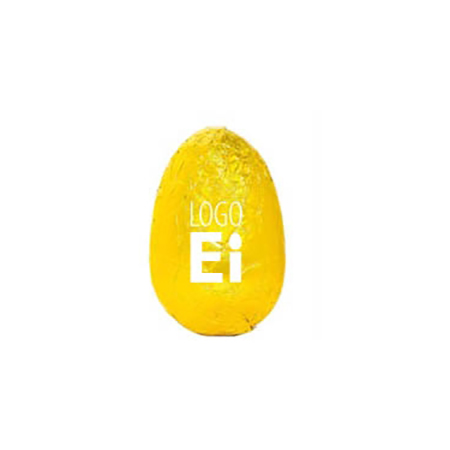 Schokoladen Ei mit Logo