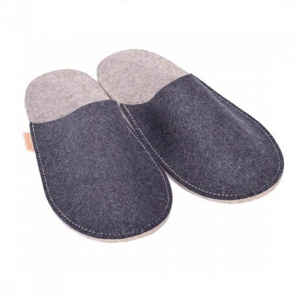 Pantoffel aus rPET Filz