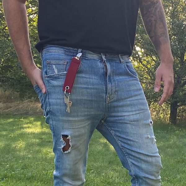 Filz Schlüsselanhänger mit Clip