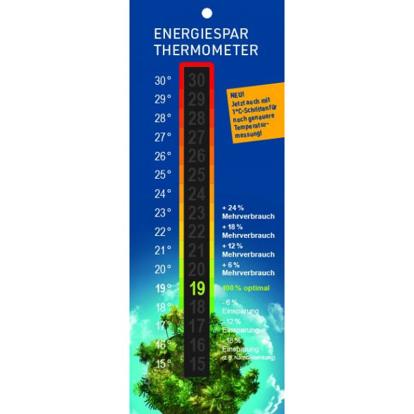 Energiespar Thermometer